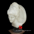 female marble bust sculpture